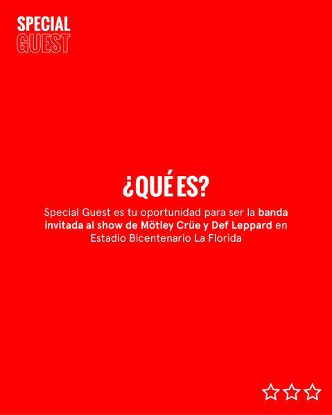 Sorteo: ¿Quieres abrir el show de Mötley Crüe y Def Leppard en Chile?
